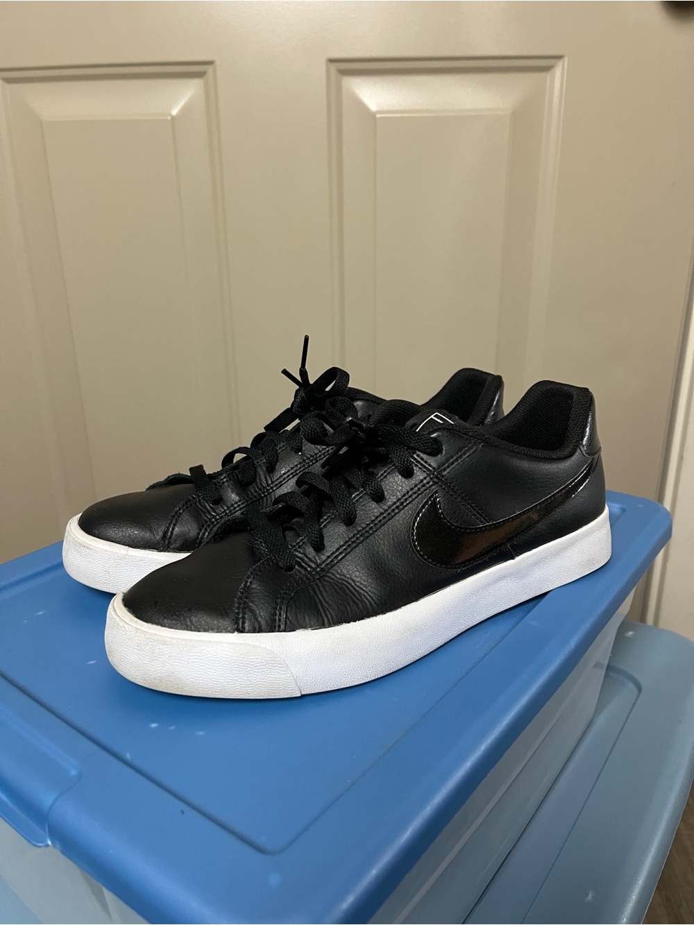 Women’s Nike Court Royale AC Black & White Shoes